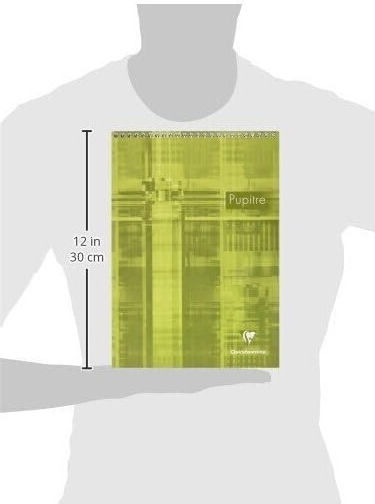 Clairefontaine Σημειωματάριο Σπιράλ Α4 80 Φύλλων Ριγέ με Σκληρό Εξώφυλλο Πολύχρωμο