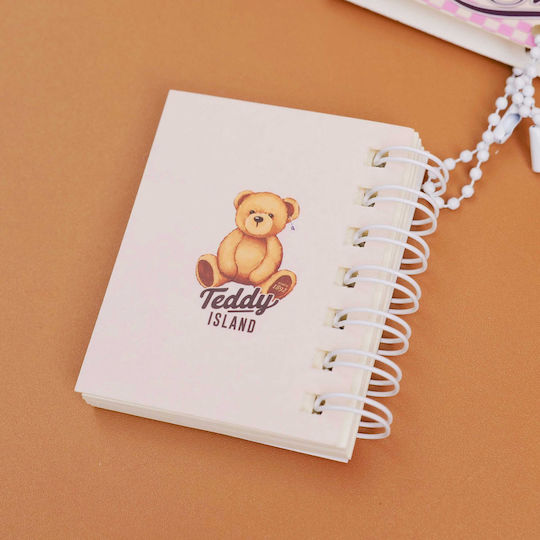 Spiral Notebook with White Pages White