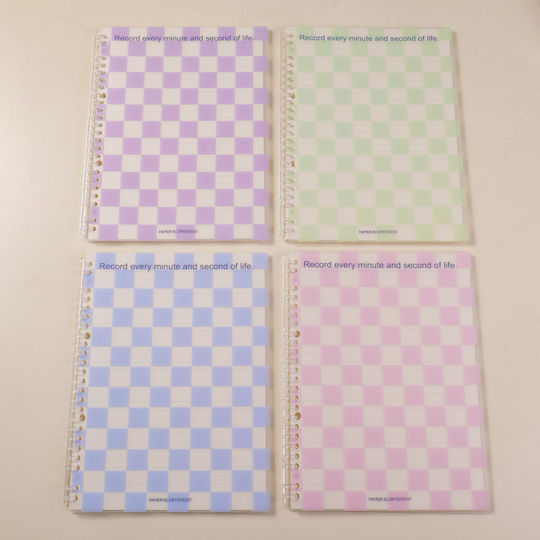 Lined Spiral Notebook B5 50 Sheets