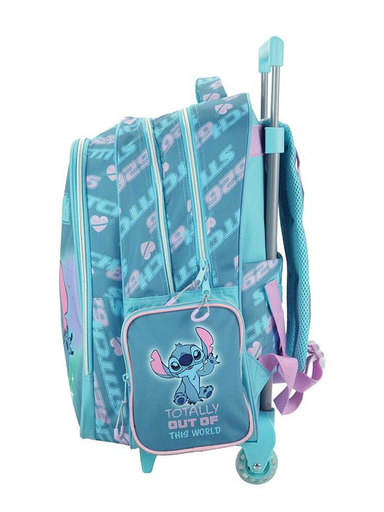Gim Stitch Σχολική Τσάντα Τρόλεϊ Δημοτικού Brush It Out 27lt
