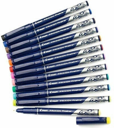 Pilot Frixion Marker Gestaltung von Schwarz 1.3mm