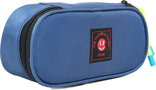Lyc Sac Polo Gefüllte Blaues Federmäppchen