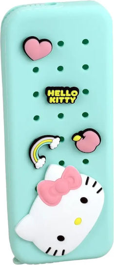 Gim Hello Kitty Κασετίνα από Σιλικόνη Γαλάζια