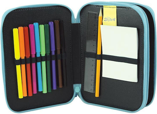 Gim Stitch Light Blue Pencil Case