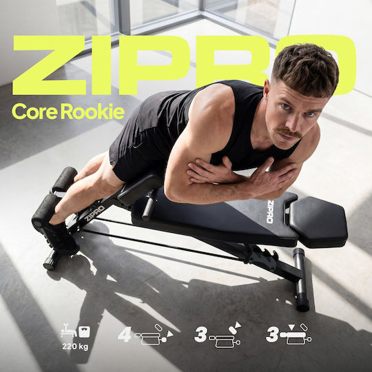 Zipro Einstellbarer Trainingsbank für Unterleib