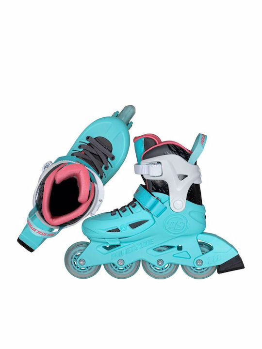 Powerslide Inline Rollers Τιρκουάζ Παιδικά