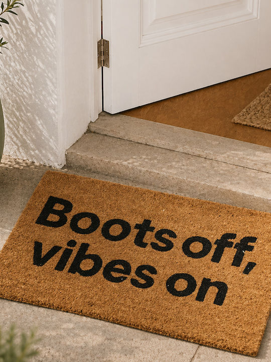 MRShome Doormat Boots Off Vibes On 40x60cm