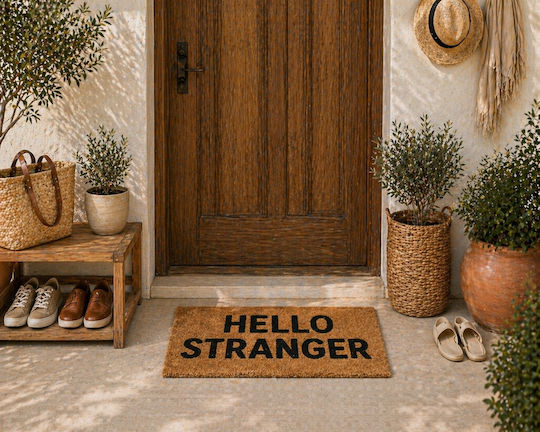 MRShome Πατάκι Εισόδου ''hello Stranger'' 40x60εκ.