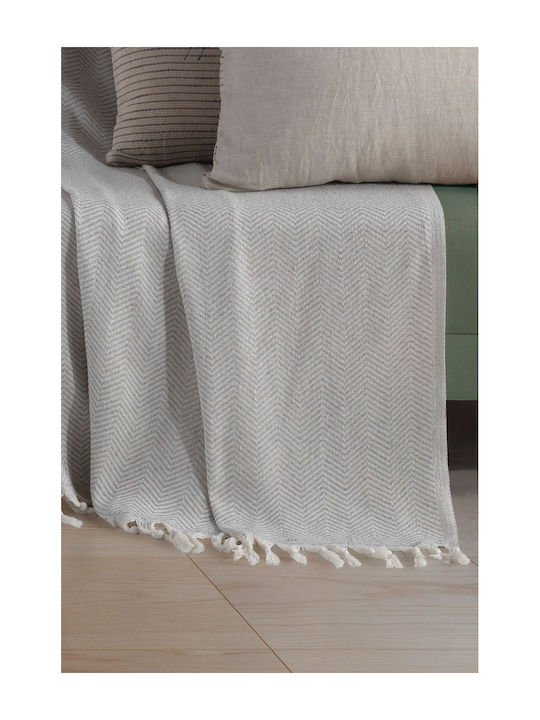 SteweHome Armchair Throw 180x215cm Brown