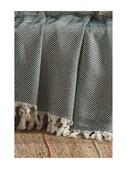 SteweHome Armchair Throw 180x215cm Brown