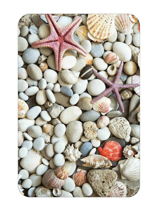 SteweHome Non-Slip Set Bath Mats STE-001966-V3638-9171 Stars And Pebbles 60x60cm 2 Pieces