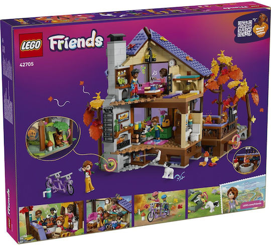 LEGO Friends Cozy Fall Forest Cabin 1229τμχ