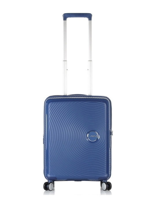 American Tourister Soundbox Travel Suitcase Midnight Navy with 4 Wheels