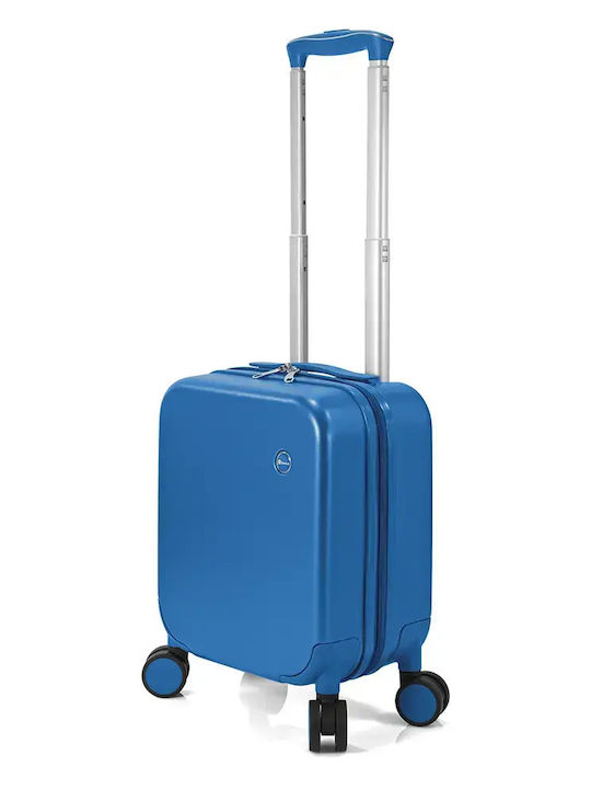 Benzi Cabin Travel Suitcase Hard Blue with 4 Wheels Height 44cm BZ5789
