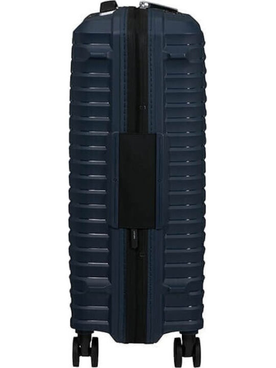 Samsonite Upscape Navy Blue Suitcase with 4 Wheels