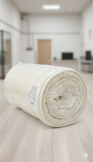 SteweHome Mattress Topper Single Foam Strapped 80x180x5cm