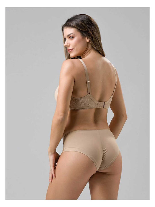 Celebration Spacer Bra with Light Padding Underwire Beige
