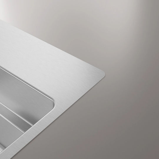 Franke Box Bxx Подплотова Кухненска Мивка Inox Д79xШ51cm
