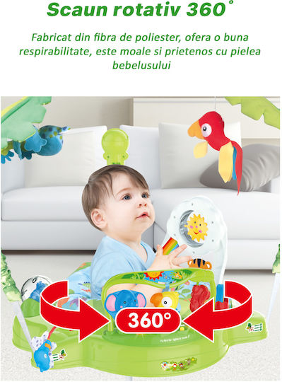 Baby Jumper Jungle με Φως και Ήχους για 6+ Μηνών