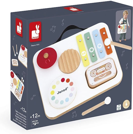 Janod Wooden Musical Instrument with Music