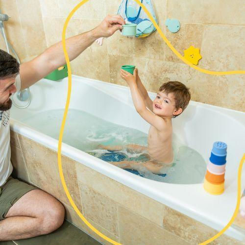 Badabulle Baby Aktivitätsspielzeug aus Silikon