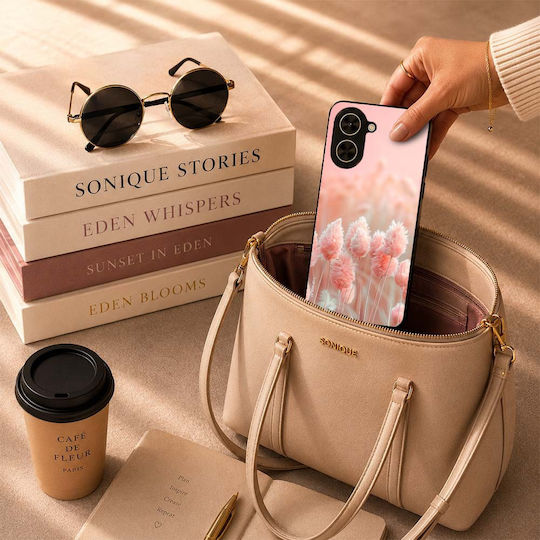 Sonique Sunset In Eden Serie Realme 12 5G Realme 12x Rosa Mirage Handyhülle
