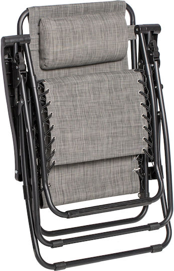 New Camp Liegestuhl-Sessel Strand Gray