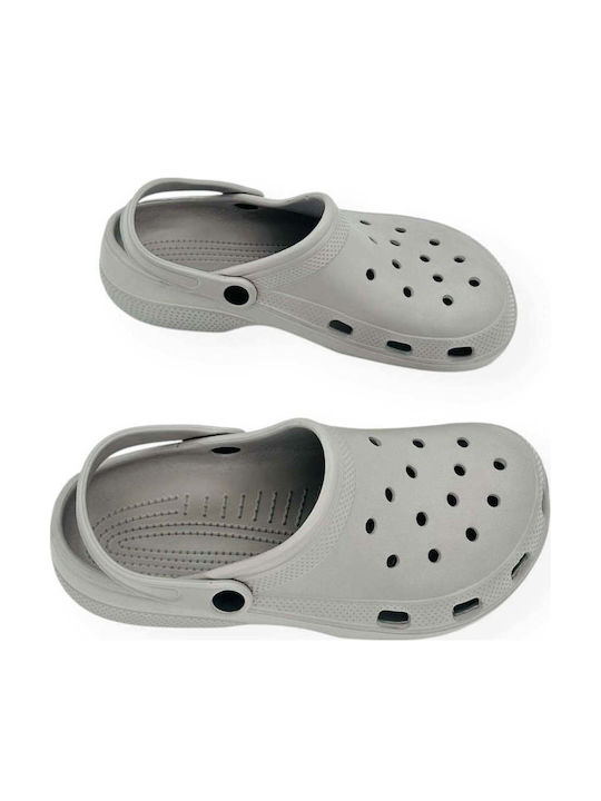 Angel Shopping Men's Anatomic Clogs Gray