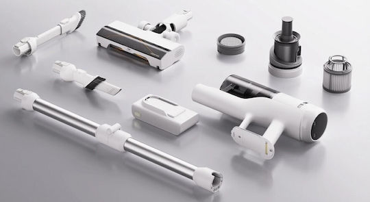 Roborock H60 Презареждаща Вертикална Прахосмукачка 2 в 1 Stick и Ръчна 21.6V Бяла