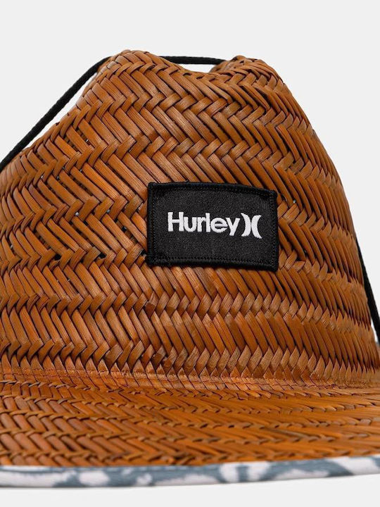 Hurley Ψάθινο Καπέλο Bucket Μπεζ