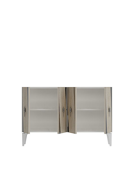 Μπουφές Ξύλινος Καφέ 120x30x79cm