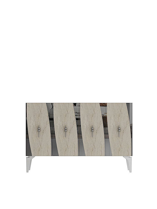 Μπουφές Ξύλινος Καφέ 120x30x79cm