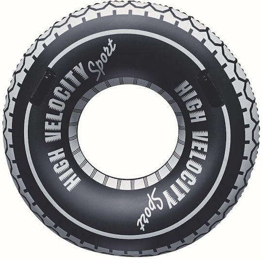 Bestway Kid's Inflatable Sea Float with Handles Black 119cm