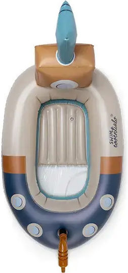 Swim Essentials Παιδική Φουσκωτή Σαμπρέλα Θαλάσσης Κίτρινη 100x70cm