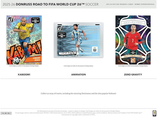 Panini Road to World Cup 2026 Donruss Booster Box