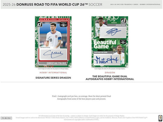 Panini Road to World Cup 2026 Donruss Booster Box