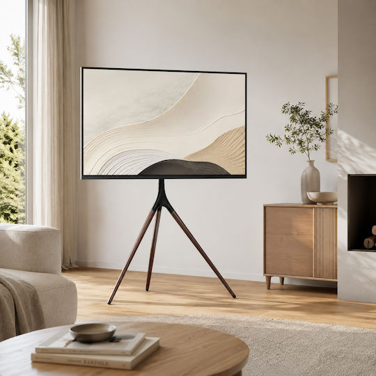 Techly ICA-TR18SAM Βάση Τηλεόρασης Δαπέδου έως 65" και 35kg
