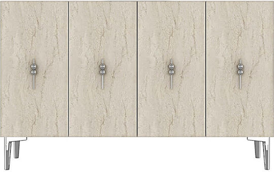 SteweHome Sideboard Holz 120x30x75cm Braun SteweHome Sideboard Holz 120x30x75cm Braun