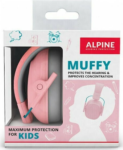 Alpine Ωτοασπίδες σε Ροζ Χρώμα 52281-224 2τμχ