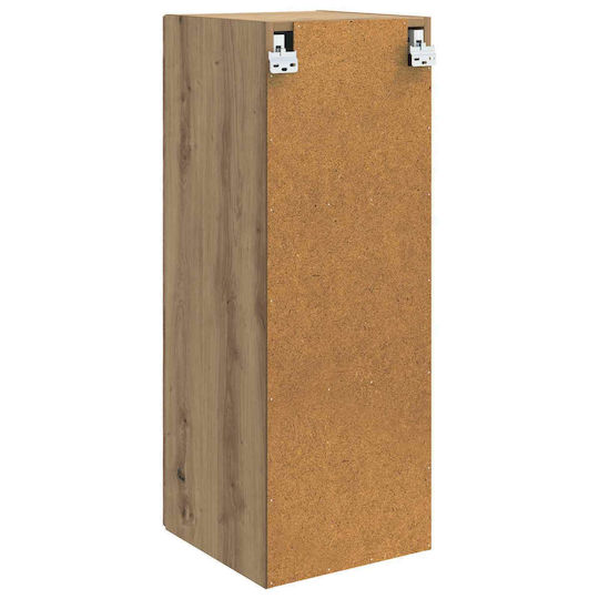 vidaXL Bathroom Cabinet 33x34.5x90cm Oak