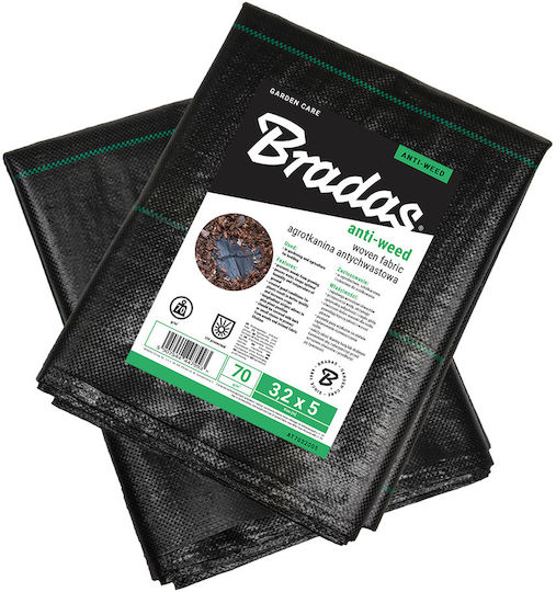 SCK Ύφασμα Εδαφοκάλυψης 70gr/m² 1.1x10m Μαύρο
