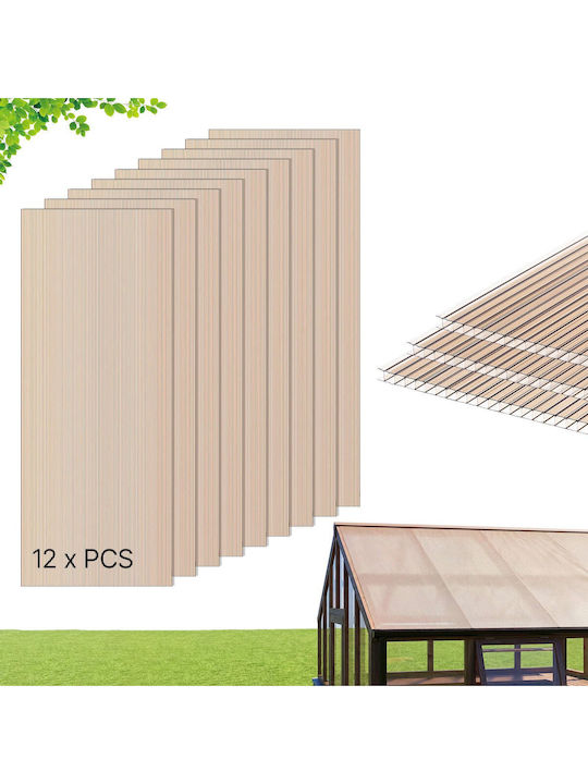 Vevor Panou De Acoperiș Din Policarbonat 152x61cm