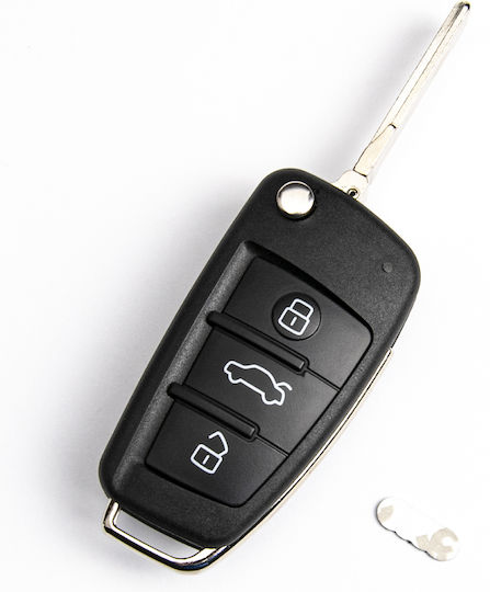 Дистанционно Ключ За Кола Електронен Audi A3 TT 3 Бутона 8p0837220d