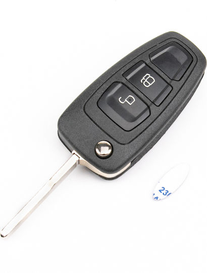Telecomandă Cheie Auto Ford Focus Fiesta C-Max Galaxy 2 Butoane Hu101