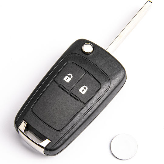Телеремонт Ключ За Кола Opel Adam Corsa E 2 Бутона Hu100 95507072
