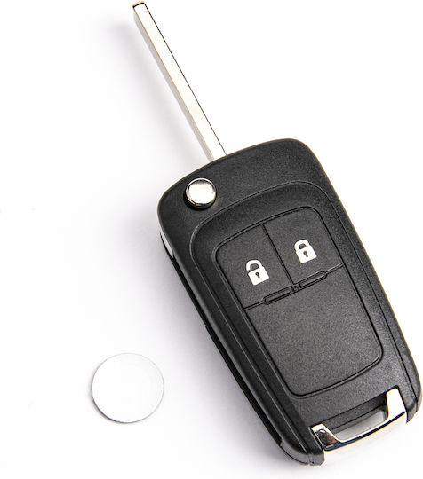 Телеремонт Ключ За Кола Opel Adam Corsa E 2 Бутона Hu100 95507072