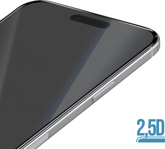 Force Glass 2.5d Gehärtetes Glas Displayschutzfolie Linse Schutz Pack iPhone Air Transparent