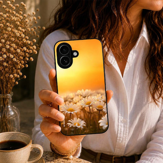 Sonique Sunset In Eden Series Case Realme Note 60 4G Gold Daisy