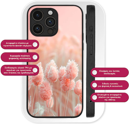 Sonique Pink Silicone Back Cover (Moto G54)