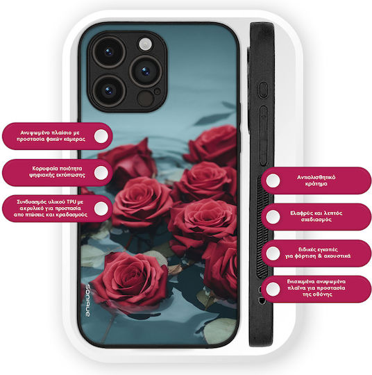 Sonique Back Cover Din Silicon Roz Moto G15